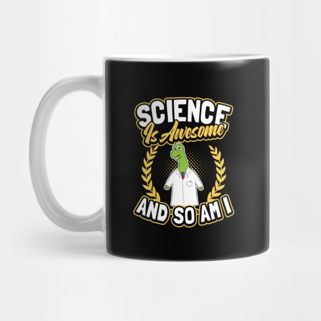 Rocket Scientist T Shirt | Science Is Awesome Dinosaur Gift by Gawkclothing